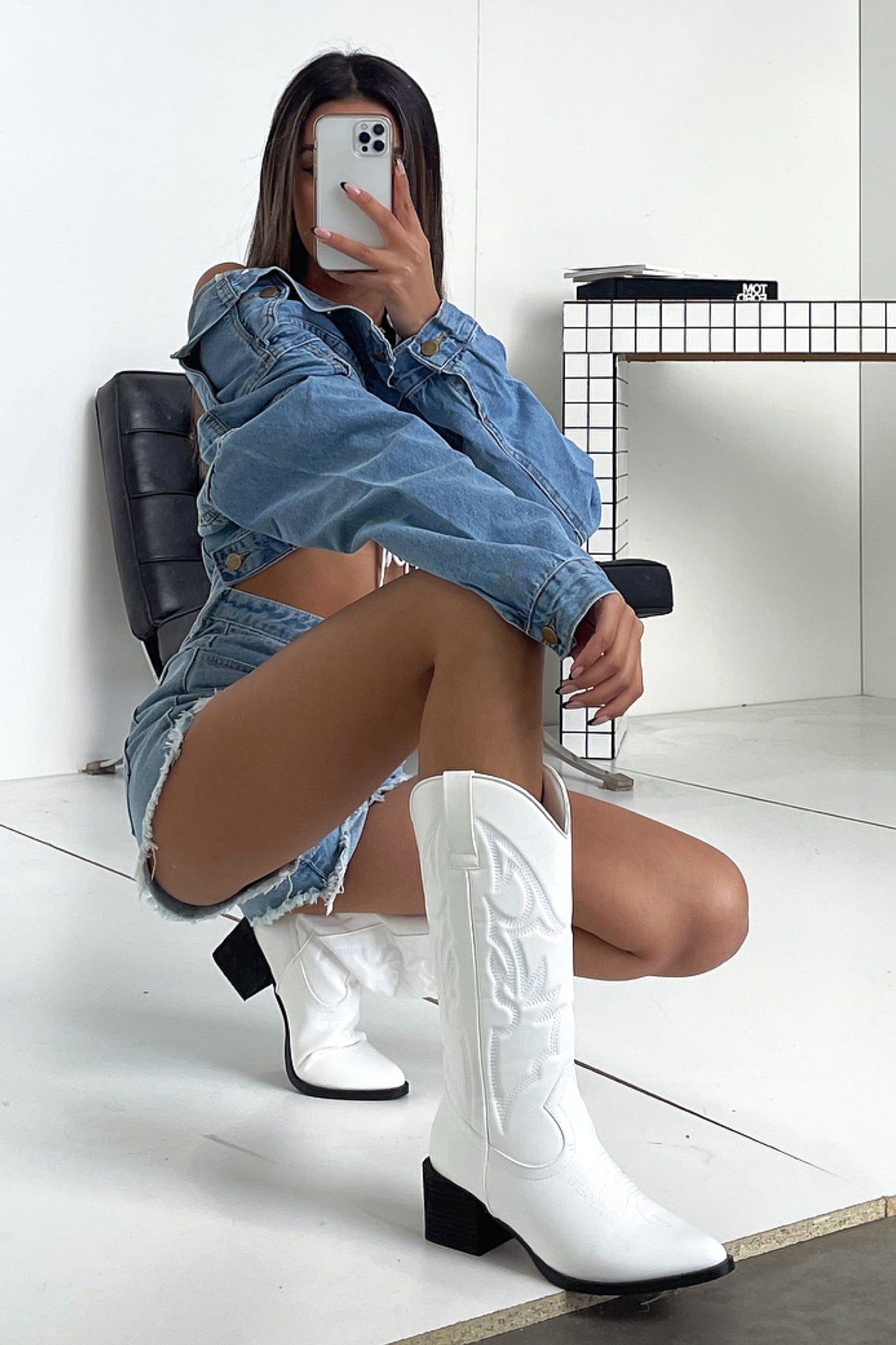 Calyra | Western Pointed Toe Cowboy Boots