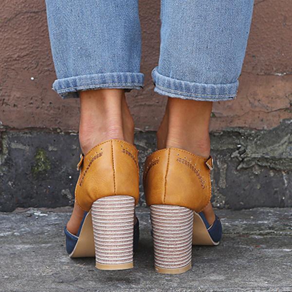 Juniper Terry | Balance Heel Shoes in Timeless Luxe