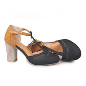 Juniper Terry | Balance Heel Shoes in Timeless Luxe
