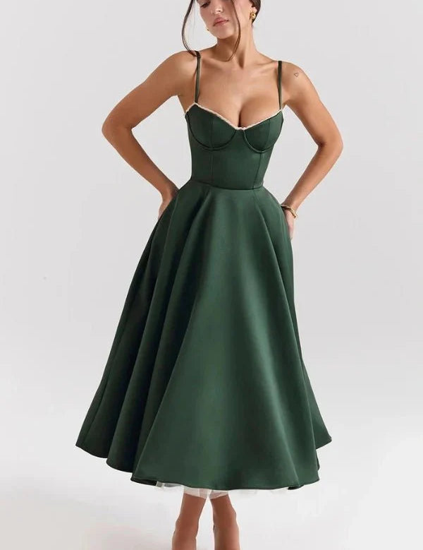 kouvr-ayet-green-corset-midi-dress-front.webp