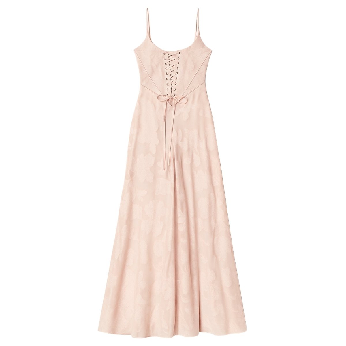 Enchanted | Women’s Floral Jacquard Bustier Maxi Gown