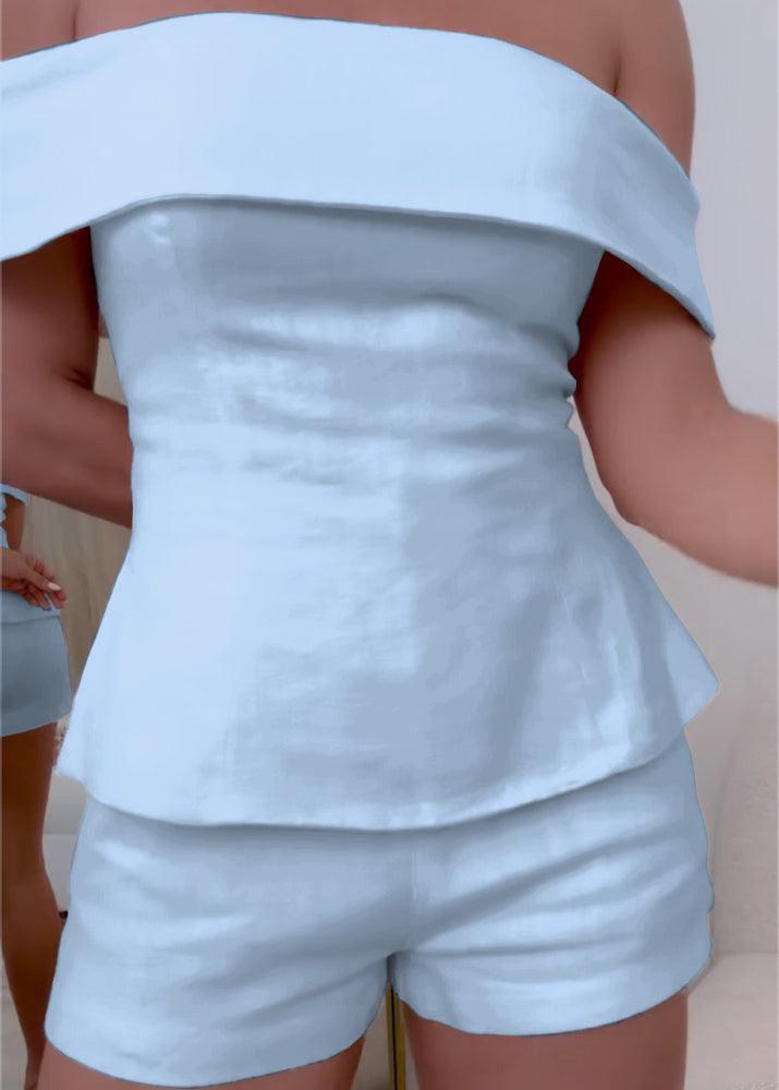 Averixa - Women’s Cropped Top & Pants Set