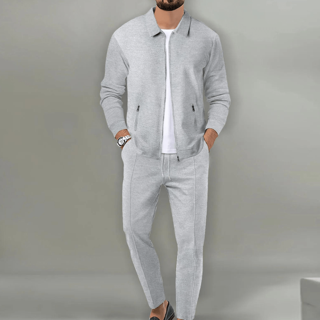 Harlow Leighton | Modern and Stylish Jacket and Trousers Set for Men