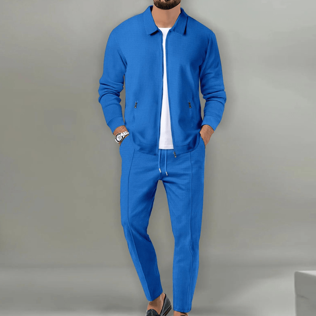 Harlow Leighton | Modern and Stylish Jacket and Trousers Set for Men