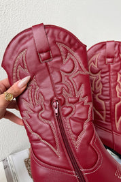 Rosvara | Embroidered Western Cowboy Boots