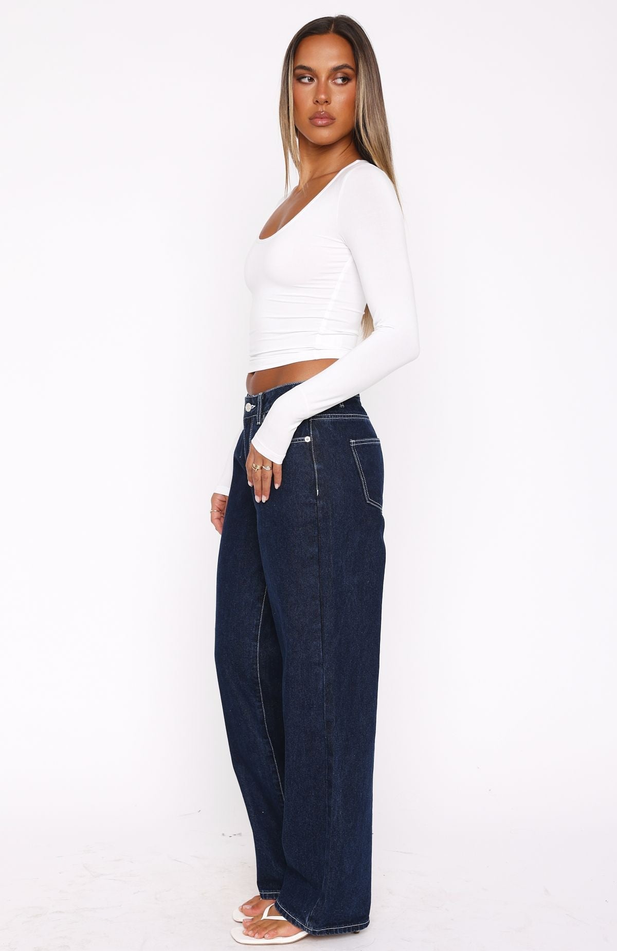 Norvella - Women’s Wide Leg Jeans