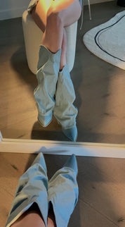 Belvessa - Women’s Denim Boots