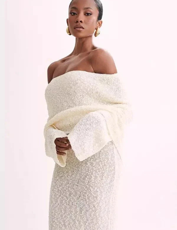 Selah | Women’s Off-The-Shoulder Knit Dress