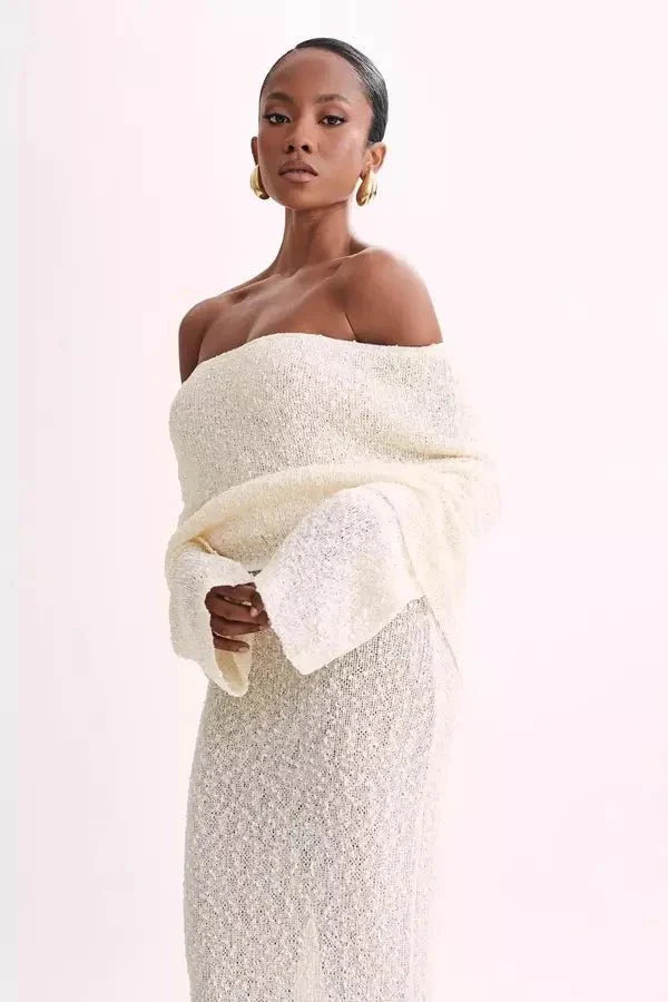 Selah | Women’s Off-The-Shoulder Knit Dress