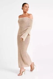 Selah | Women’s Off-The-Shoulder Knit Dress