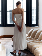 Averelle | Women’s Pleated Sleeveless Maxi Dress