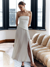 Averelle | Women’s Pleated Sleeveless Maxi Dress