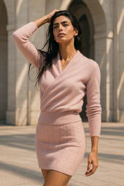 Elara - Women’s Crossover Sweater
