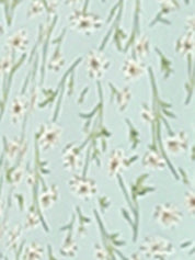 Florvella - Women’s Floral Square Neck A-Line Dress