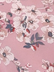 Florivelle - Women’s Wrap V-Neck Floral Midi Dress