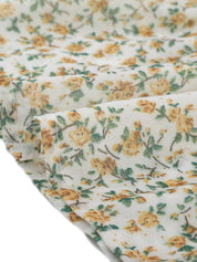 Florvella - Women’s Floral Square Neck A-Line Dress