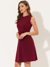 Elavina – Women’s Sleeveless Fit & Flare Mini Dress