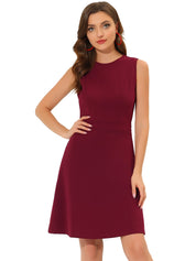 Elavina – Women’s Sleeveless Fit & Flare Mini Dress