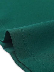 Clarivelle – Women’s Stand Collar Button Detail Dress