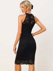 Lacevera - Women’s Lace Sheath Cocktail Dress