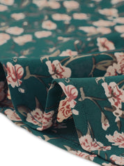 Petrella - Women’s Floral Peter Pan Collar Dress