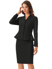 Peplira - Women’s Peplum Work Blouse