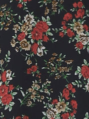 Florivelle - Women’s Wrap V-Neck Floral Midi Dress