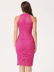 Lacevera - Women’s Lace Sheath Cocktail Dress