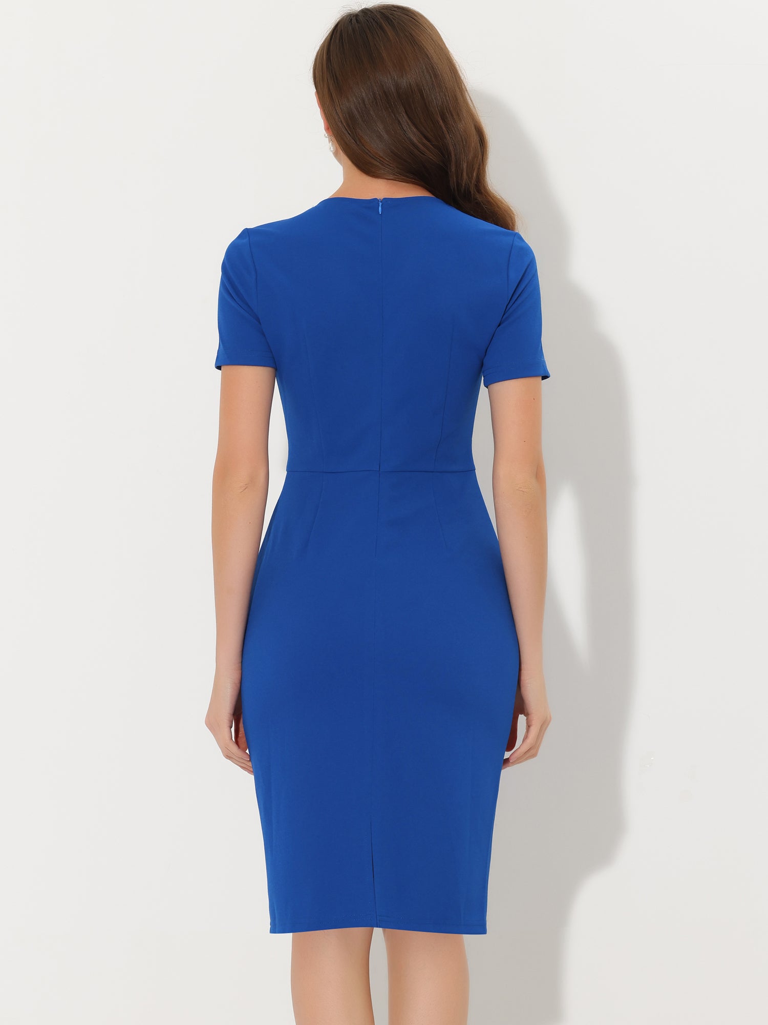 Marvella – Women’s Tweed Trim Workwear Dress