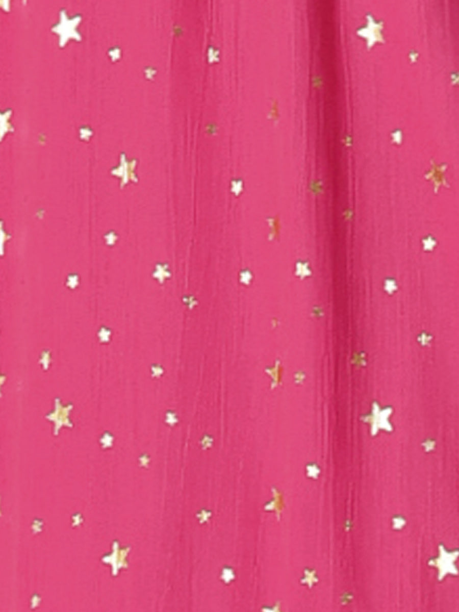 Stellara – Women’s Star Print A-Line Dress