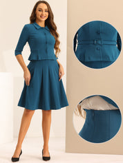 Ofressa - Women’s Button Down Work Blouse