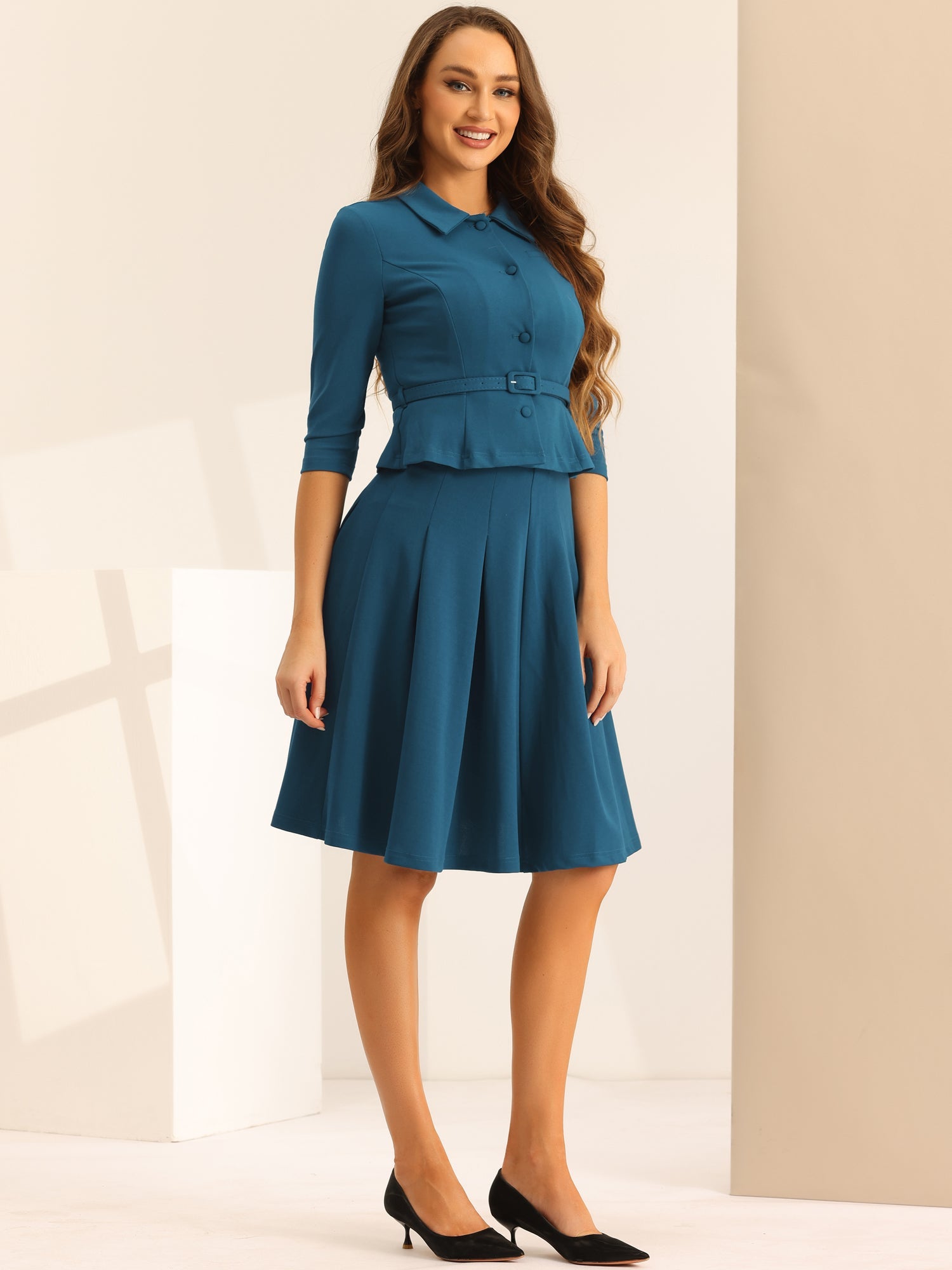 Ofressa - Women’s Button Down Work Blouse