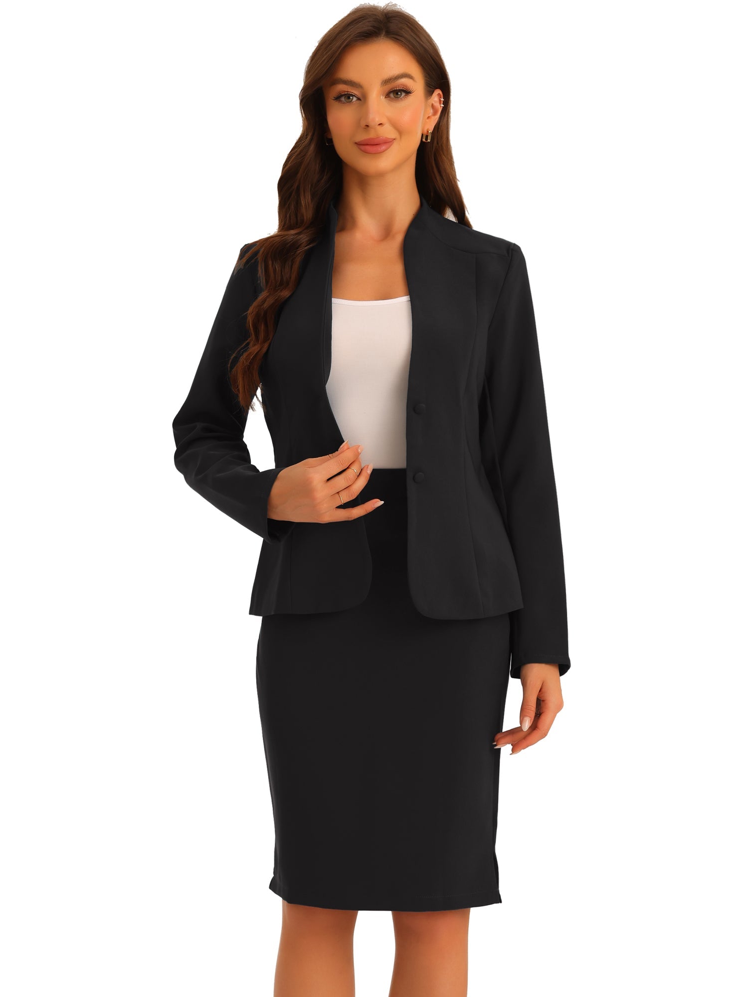 Seressa - Women’s Button Down Work Blouse