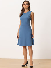 Elavina – Women’s Sleeveless Fit & Flare Mini Dress