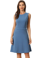 Elavina – Women’s Sleeveless Fit & Flare Mini Dress