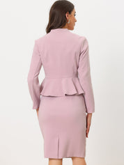Peplira - Women’s Peplum Work Blouse
