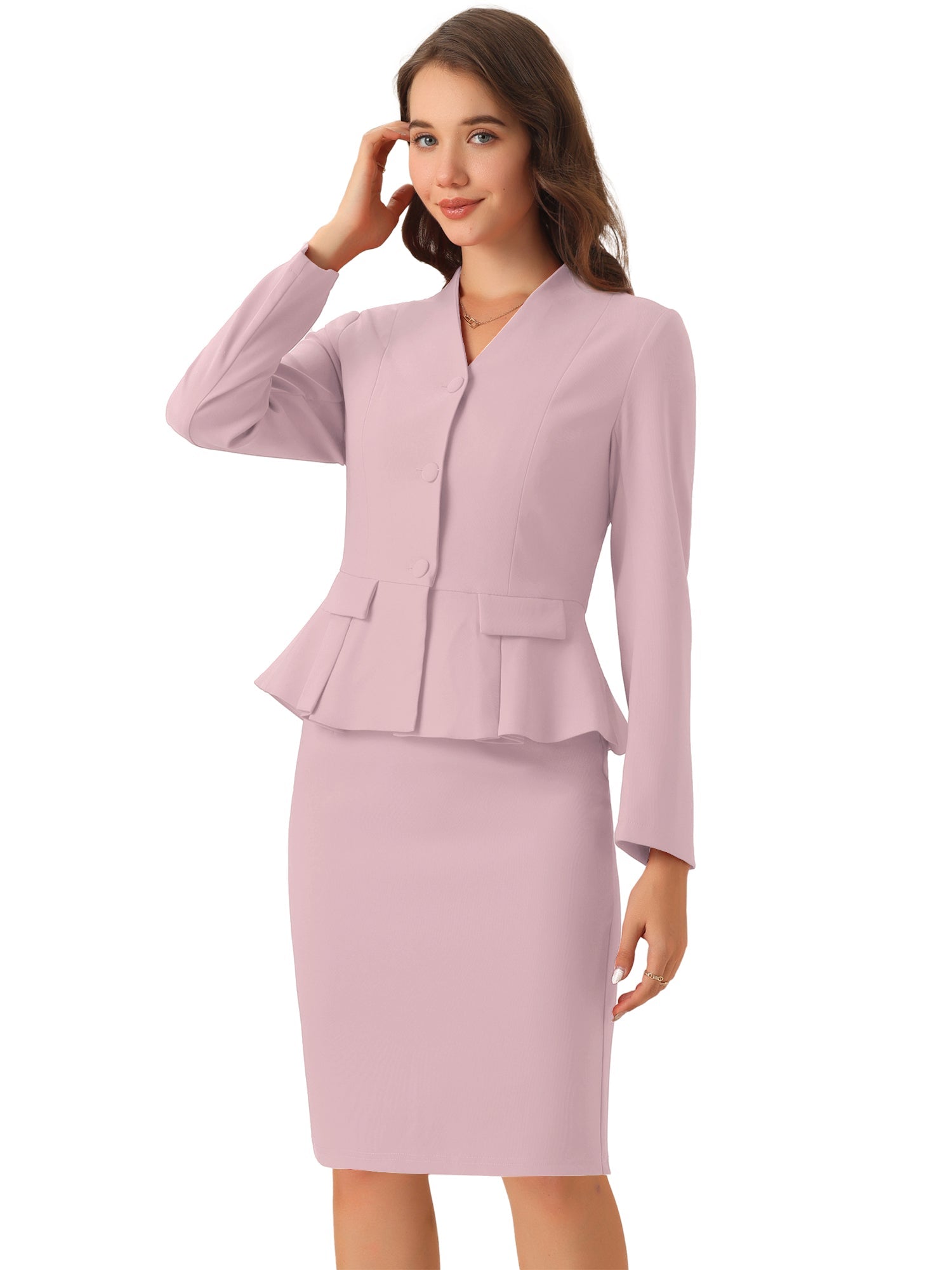 Peplira - Women’s Peplum Work Blouse