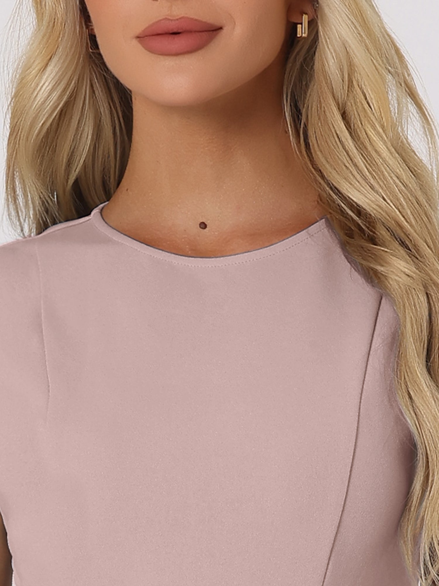 Elavina – Women’s Sleeveless Fit & Flare Mini Dress