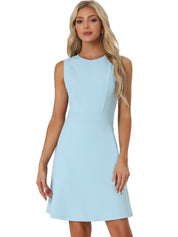 Elavina – Women’s Sleeveless Fit & Flare Mini Dress