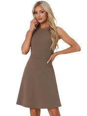 Elavina – Women’s Sleeveless Fit & Flare Mini Dress