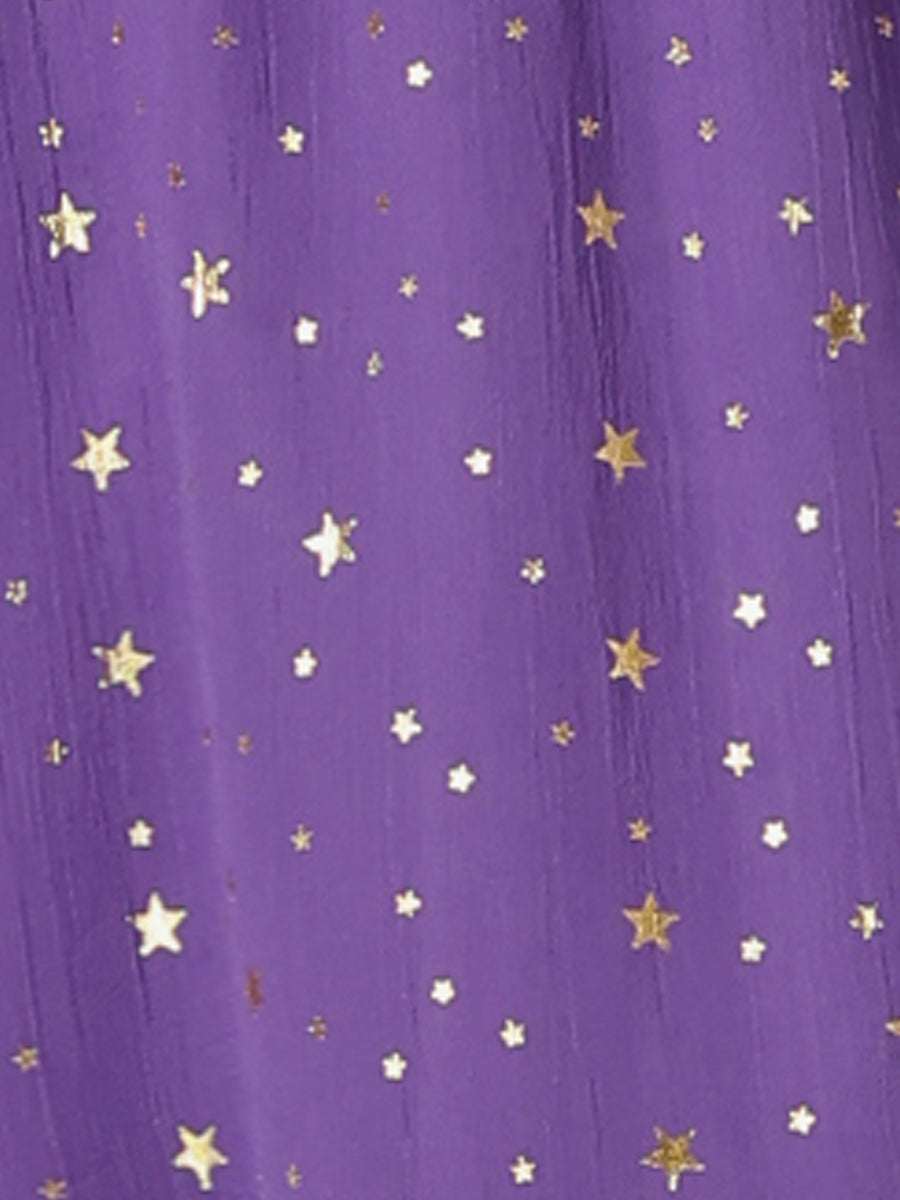 Stellara – Women’s Star Print A-Line Dress