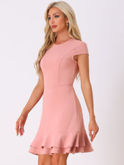 Elavira – Women’s A-Line Mid-Length Casual Dress