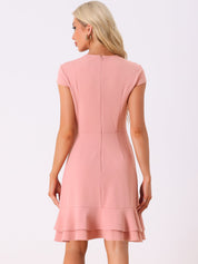 Elavira – Women’s A-Line Mid-Length Casual Dress