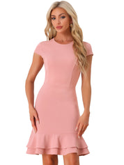 Elavira – Women’s A-Line Mid-Length Casual Dress