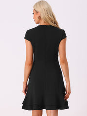 Elavira – Women’s A-Line Mid-Length Casual Dress