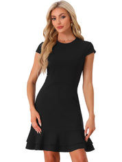 Elavira – Women’s A-Line Mid-Length Casual Dress