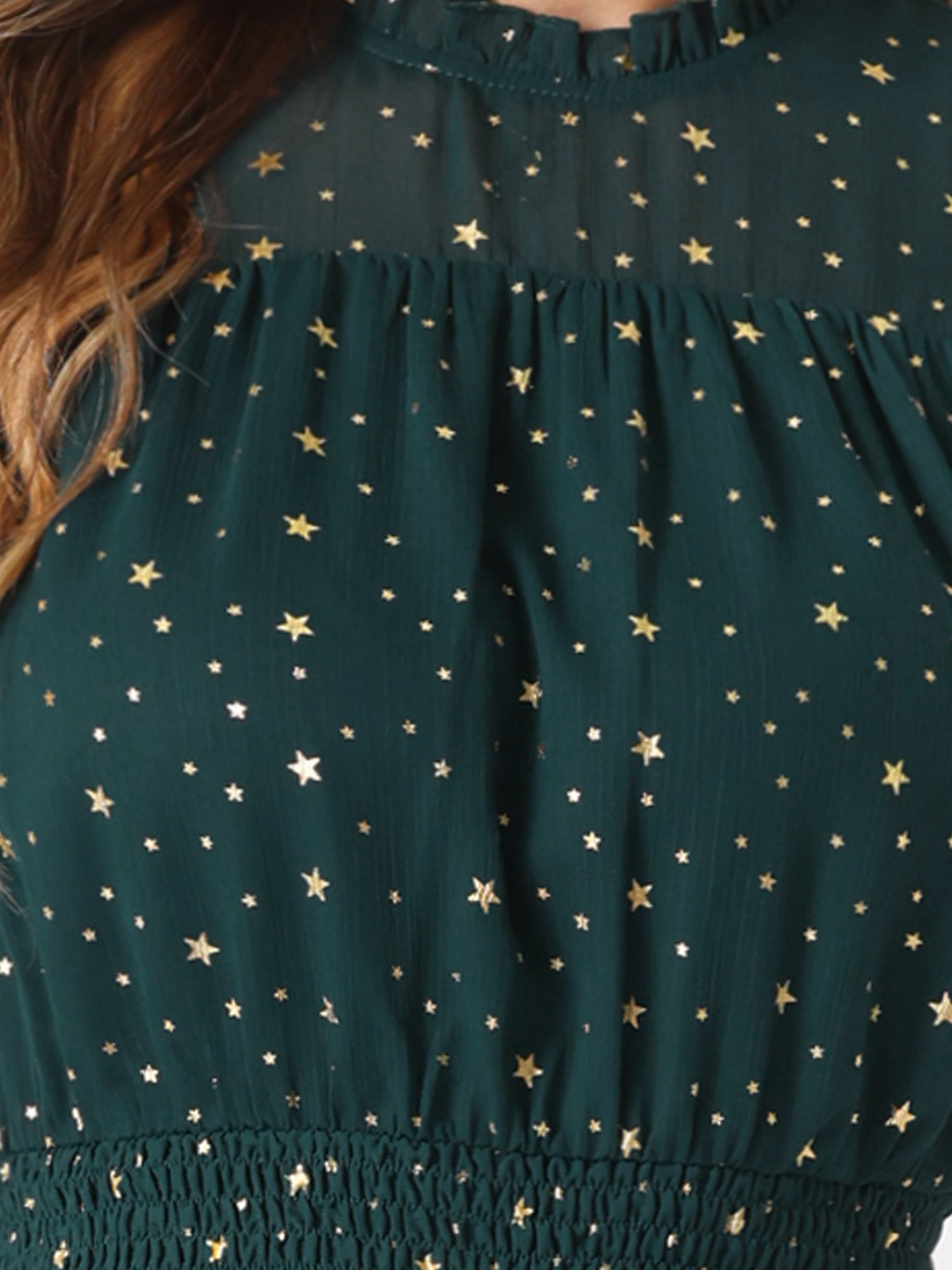 Stellara – Women’s Star Print A-Line Dress