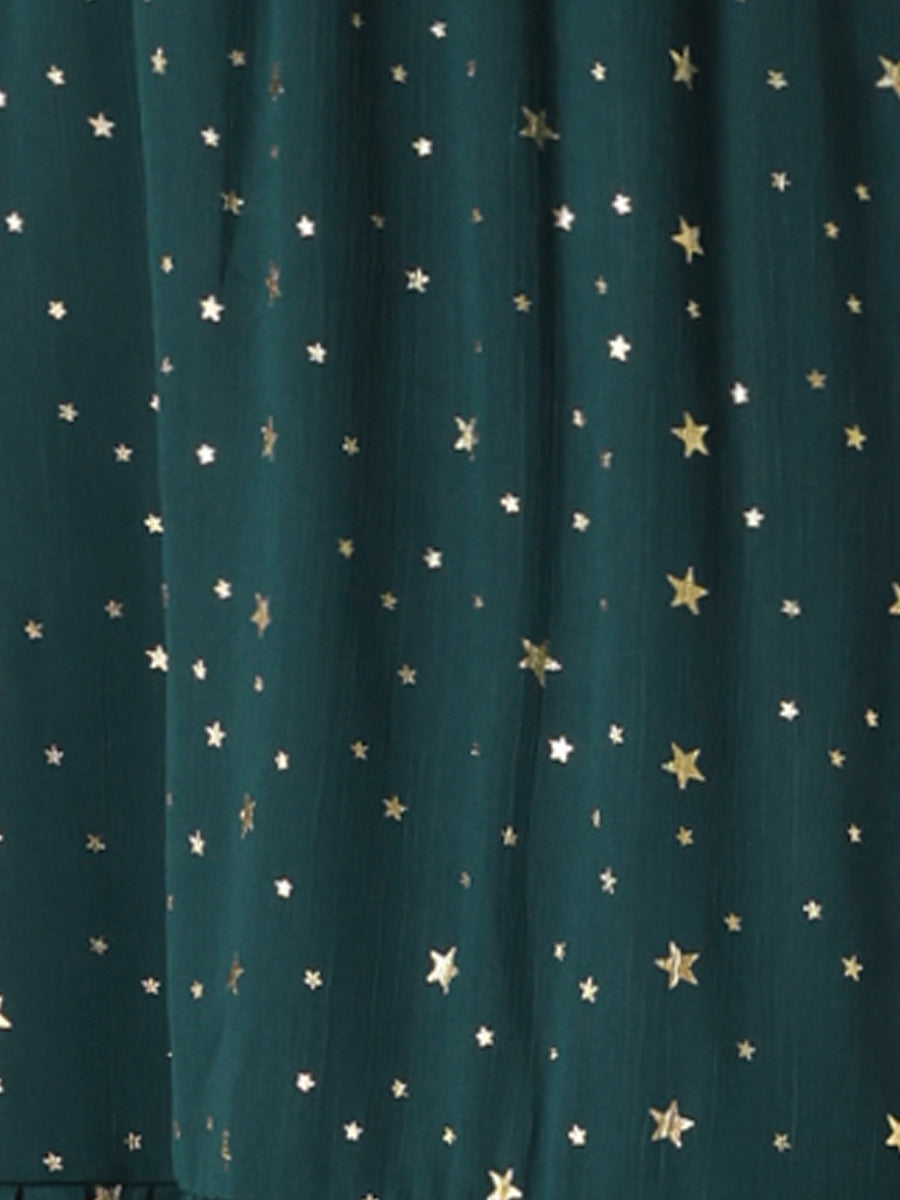 Stellara – Women’s Star Print A-Line Dress