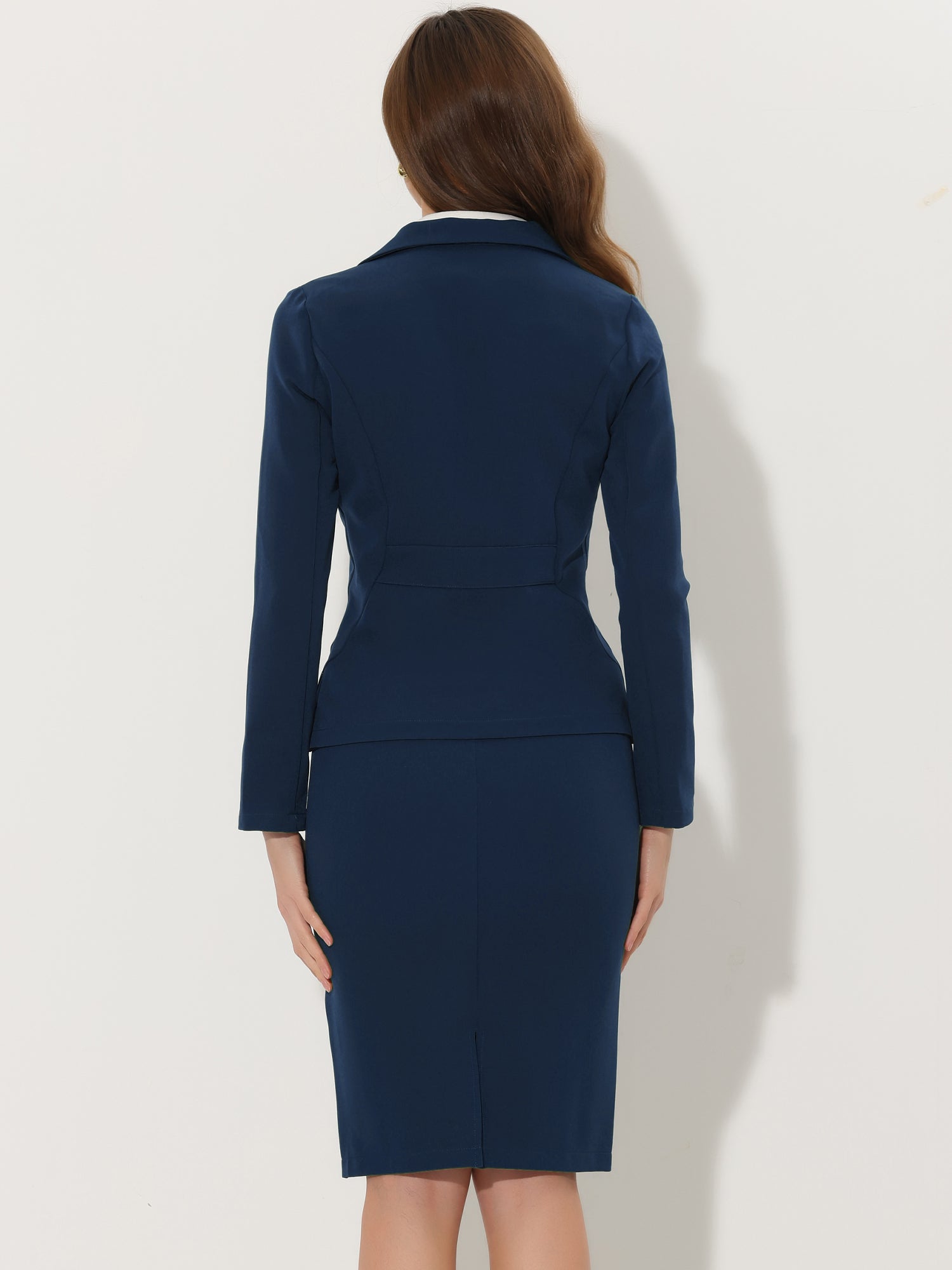 Velessa - Women’s Peplum Work Top