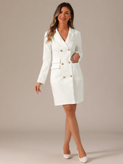 Valeris – Women’s Double-Breasted Blazer Dress